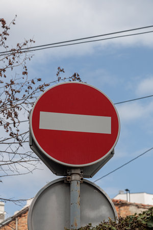 no passing sign. High quality photo