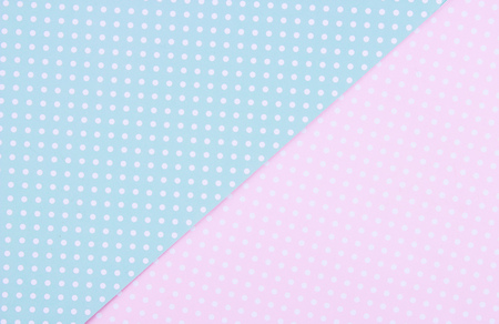 soft pink and light blue pastel colored paper background, minimal concept