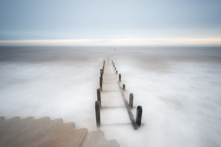 Sea Groyneの写真素材