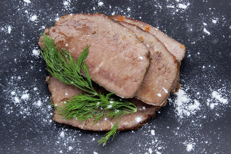 Beef on the tableの写真素材