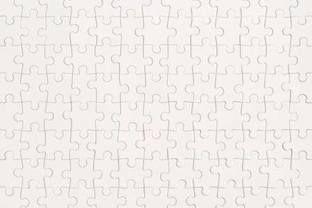 White puzzle pattern backgroundの写真素材