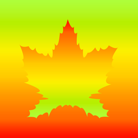Maple leaf.のイラスト素材