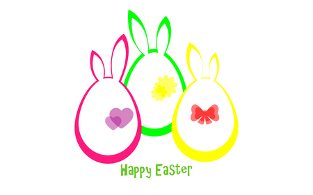 Happy Easter.のイラスト素材