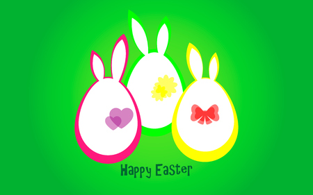 Happy Easter.のイラスト素材