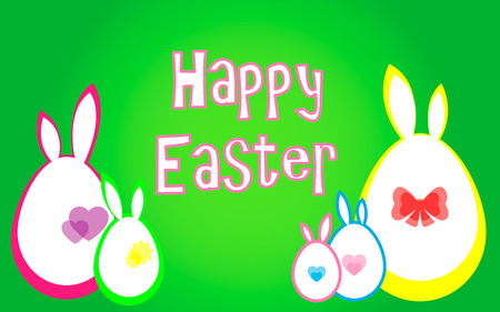 Happy Easter.のイラスト素材