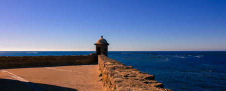 Seafront. Embankment and sea view.の写真素材