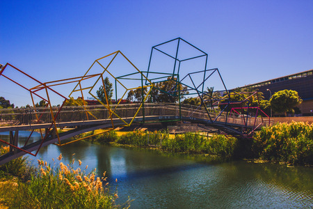 Park. A sunny day in the park ?Fluvial? in Fuengirola. Malaga province, Andalusia, Spain. Picture...