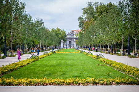Madrid, Spain. El Retiro Park (El Retiro Park). Picture taken - 26 September 2021.