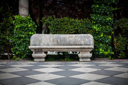 Madrid, Spain. El Retiro Park (El Retiro Park).の写真素材