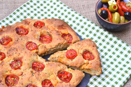 fresh Italian breadの写真素材