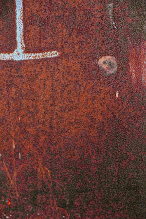 rust texture iron orange with dents and irregularitiesの写真素材