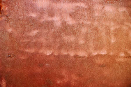 Rust texture iron orange with dents and irregularitiesの写真素材
