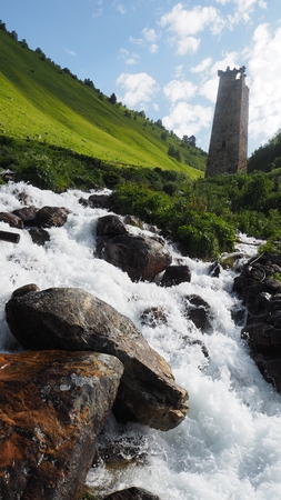 georgian landscapeの写真素材