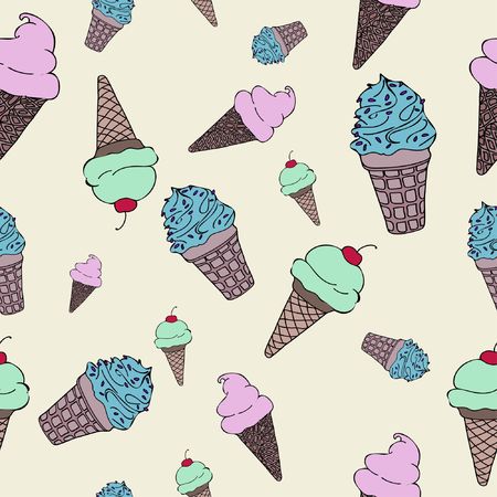 It can be used as a pattern, or seamless fill. They can create a background for the image or decorate the object itself photo.のイラスト素材