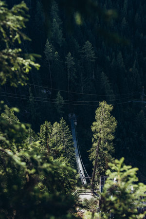 Austrian Alps, hiking and holidaysの写真素材