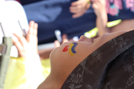 Schwabisch Gmund, Germany - July 2, 2022 Protesting on the street in the city of Schwabisch Gmundのeditorial素材