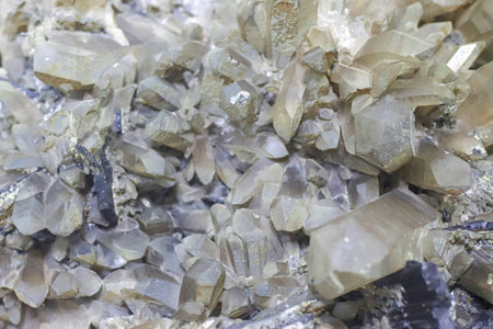 Closeup of texture of a crystalline rock as a natural background