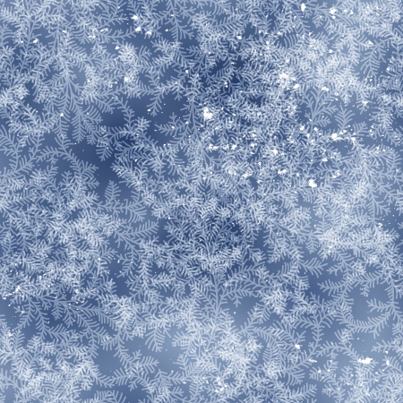 Seamless frost pattern on winter glassのイラスト素材