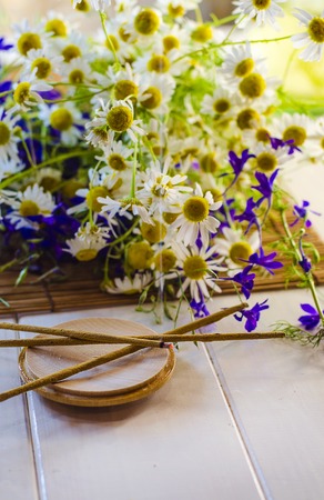 smokestack Aromatic sticks with the scent of flowersの写真素材