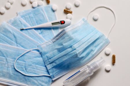 Medical protective disposable mask for less virus infection