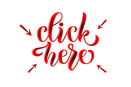 Hand sketched lettering typography for webpage, internet site of women clothes, flowers, souvenirs, accessories, shoes. Illustration EPS 10 for blog icon. Promotional banner for market, store, catalogのイラスト素材
