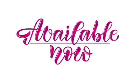 Hand sketched lettering typography for webpage, internet site of women clothes, flowers, souvenirs, accessories, shoes. Illustration EPS 10 for blog icon. Promotional banner for market, store, catalogのイラスト素材