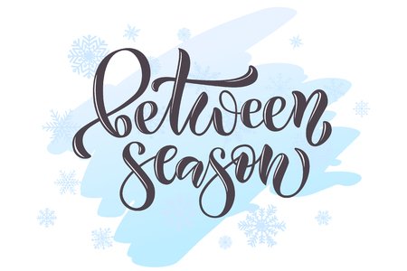 Hand drawn vector typography lettering poster for label, magazine, blogger, ad, shop, calligraphy logotype, text souvenir, clothes line, fashion, blogging, advertisement, greeting card, motivationのイラスト素材