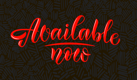 Hand sketched lettering typography for webpage, internet site of women clothes, flowers, souvenirs, accessories, shoes. Illustration EPS 10 for blog icon. Promotional banner for market, store, catalogのイラスト素材