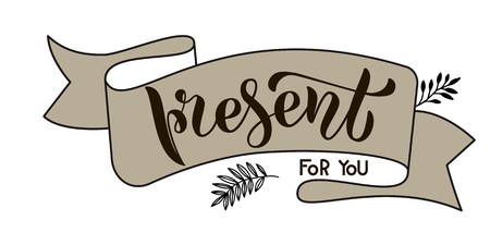 Hand drawn promotional design for banner on website, clothes store. Drawn art sign. Art illustration of logotype for sale, give away, discount,sell out, clearance, closeout, fashion, souvenir, shopのイラスト素材