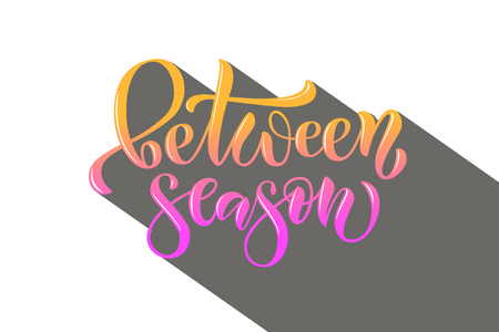 Hand drawn vector typography lettering poster for label, magazine, blogger, ad, shop, calligraphy logotype, text souvenir, clothes line, fashion, blogging, advertisement, greeting card, motivationのイラスト素材