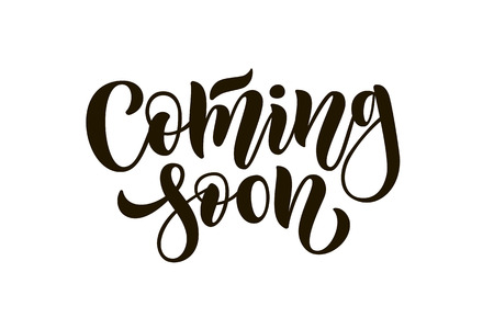 Hand drawn vector calligraphy text poster for promotion, new collection, women internet website. Concept of advertising for girl shop of clothes, accessories, shoes, watches, bags, souvenirs, flowersのイラスト素材