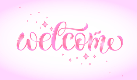 Drawn art calligraphy of logotype for blogger, email marketing, woman internet site, webpage of internet shop, banner, poster. Drawn art sign for girl business, store, sale, background, template, infoのイラスト素材