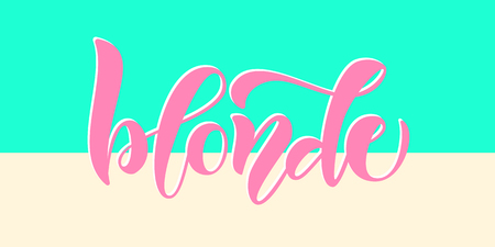 Calligraphy text for t-shirt women design, feminine internet shop. Curve lettering for original collection, fashion brand. Hand sketched banner, print or decor for souvenir goods, phone case, labelのイラスト素材
