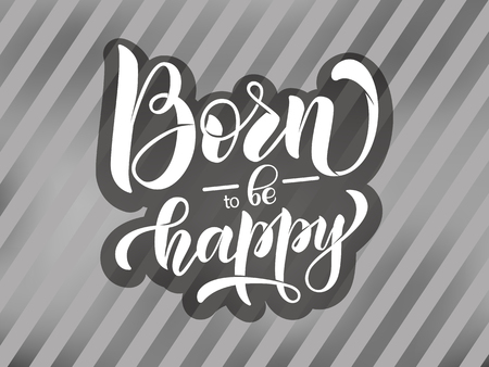 Calligraphy text for t-shirt women design, feminine internet shop. Curve lettering for original collection, fashion brand. Hand sketched banner, print or decor for souvenir goods, phone case, labelのイラスト素材
