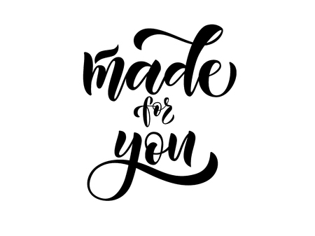 Sketched vector typography text as label online website. Promotion banner for blogger, girl clothes, souvenir, shoes, accessories internet shop. Feminine illustration, email card, marketing designのイラスト素材