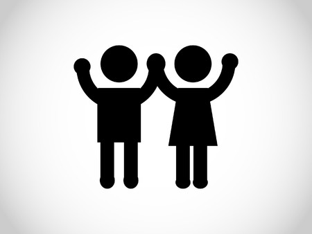 Sign winner icon のイラスト素材