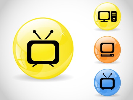 Web buttonsのイラスト素材