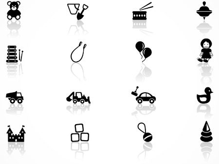 Toys symbolsのイラスト素材