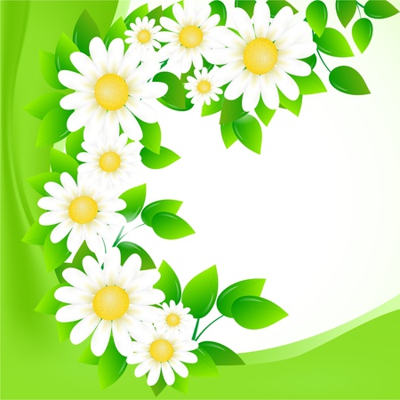 floral design with place for your textのイラスト素材