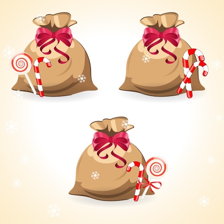 santas sackのイラスト素材