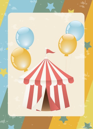 Circus backgroundのイラスト素材