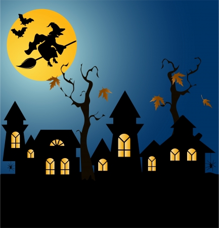 Halloween backgroundのイラスト素材