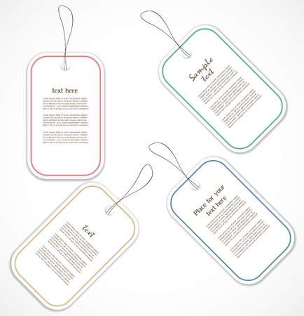 Discount tagsのイラスト素材