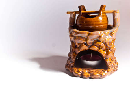 Candle burnerの写真素材