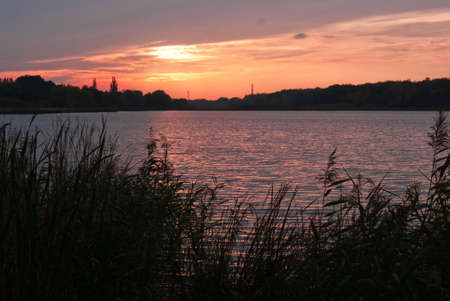 sunsetの写真素材