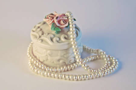 jewelry boxの写真素材