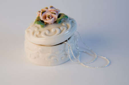 jewelry boxの写真素材