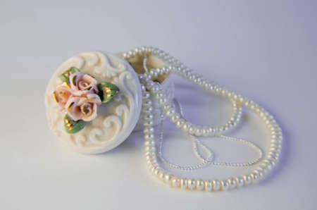 jewelry boxの写真素材