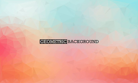 Low poly colorful backgroundのイラスト素材