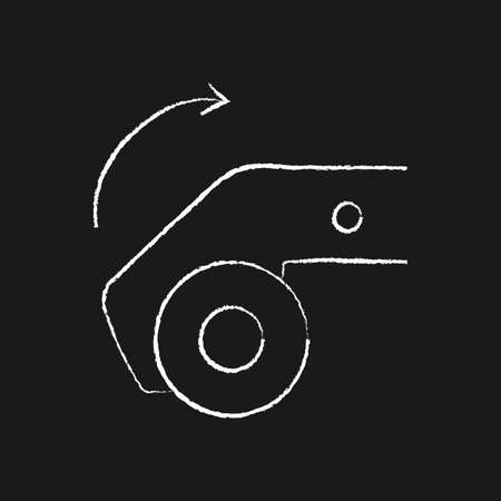 Carpal tunnel syndrome, lifting a dumbbell, wrist fixed, for web design, templates and moreのイラスト素材